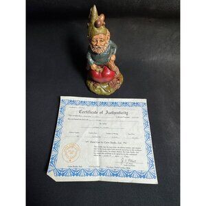 Vintage Thomas E Clark Garden Gnome Sean Sculpture Cairn Studio Limited Edition